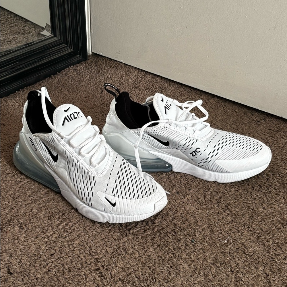 Nike Air Max 270 White and Black